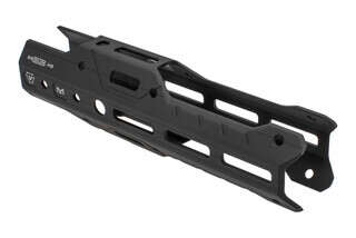 The Strike Industries Gridlok handguard 8.5 inch features a black anodized finish